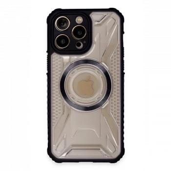 Apple iPhone 14 Pro Max Kılıf Prag Magneticsafe Kapak - Siyah