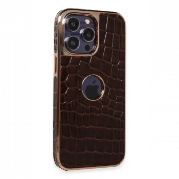 Apple iPhone 14 Pro Max Kılıf Snake Kapak - Bordo