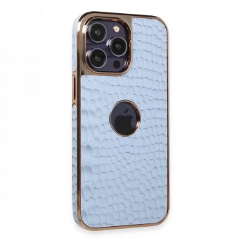 Apple iPhone 14 Pro Max Kılıf Snake Kapak - Sierra Blue