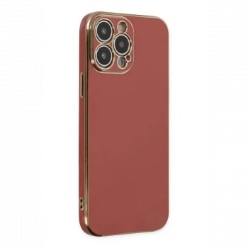 Apple iPhone 14 Pro Max Kılıf Volet Silikon - Kırmızı