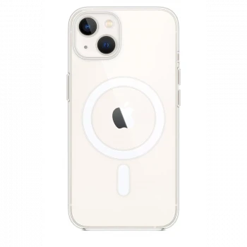 Apple iPhone 15 Plus Kılıf Pc Real Magsafe Kapak - Şeffaf