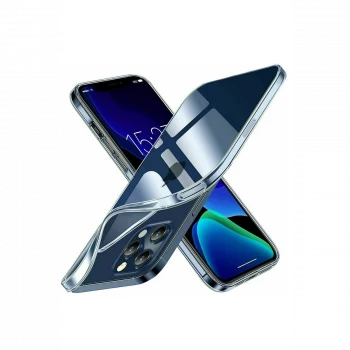 Apple iPhone 15 Pro Kılıf Lüx Şeffaf Silikon