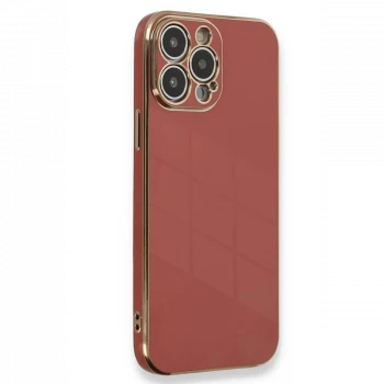 Apple iPhone 15 Pro Kılıf Volet Silikon - Kırmızı