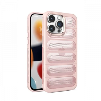 Apple iPhone 15 Pro Max Kılıf Airmax Silikon Kapak - Pembe