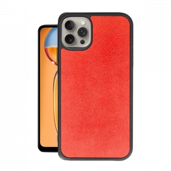 Apple iPhone 15 Pro Max Kılıf Aras Deri Kapak - Kırmızı