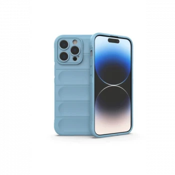Apple iPhone 15 Pro Max Kılıf Optimum Silikon - Sky Blue