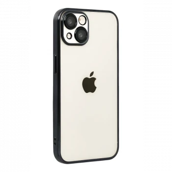 Apple iPhone 15 Razer Lensli Silikon - Siyah
