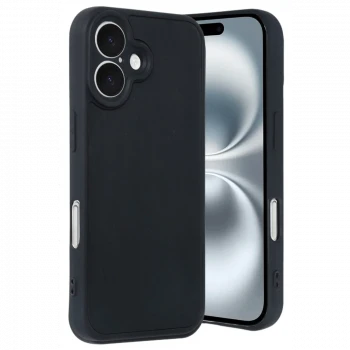 Apple iPhone 16 Kılıf Aras Deri Kapak - Siyah