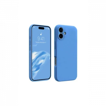 Apple iPhone 16 Kılıf First Silikon - Mavi