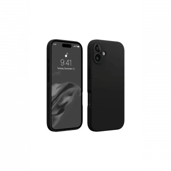 Apple iPhone 16 Kılıf First Silikon - Siyah