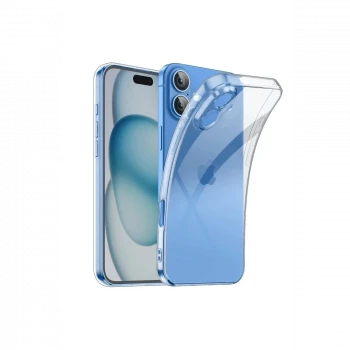 Apple iPhone 16 Kılıf Lüx Şeffaf Silikon