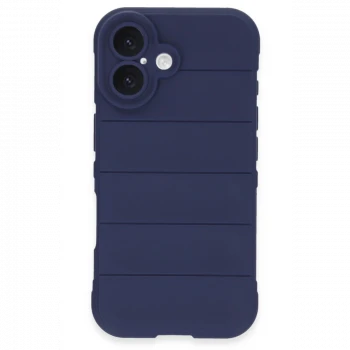 Apple iPhone 16 Kılıf Optimum Silikon - Lacivert