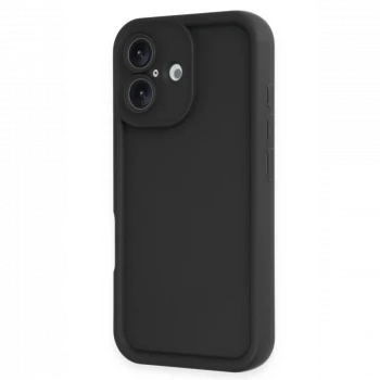 Apple iPhone 16 Kılıf Viera Silikon - Siyah