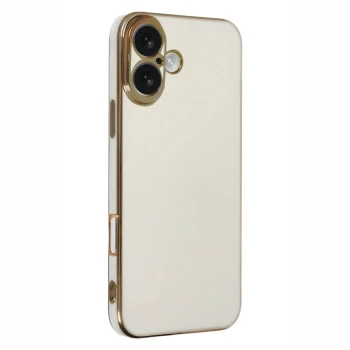 Apple iPhone 16 Kılıf Volet Silikon - Beyaz