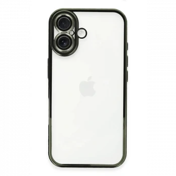 Apple iPhone 16 Plus Kılıf Razer Lensli Silikon - Yeşil