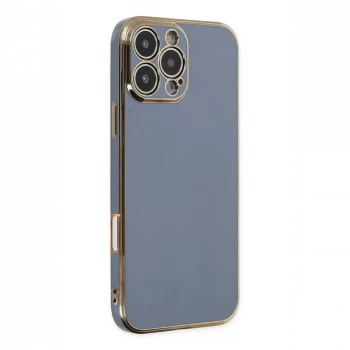 Apple iPhone 16 Pro Kılıf Volet Silikon - Mavi