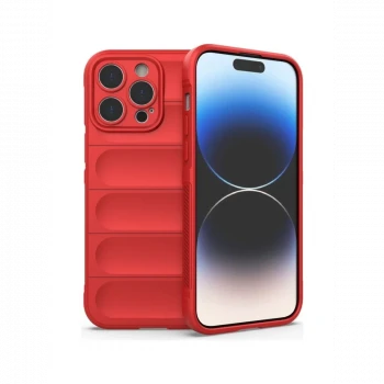 Apple iPhone 16 Pro Max Kılıf Optimum Silikon - Kırmızı