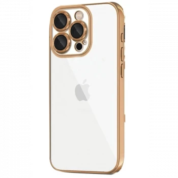 Apple iPhone 16 Pro Max Kılıf Razer Lensli Silikon - Desert