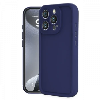 Apple iPhone 16 Pro Max Kılıf Viera Silikon - Lacivert