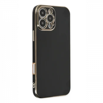 Apple iPhone 16 Pro Max Kılıf Volet Silikon - Siyah