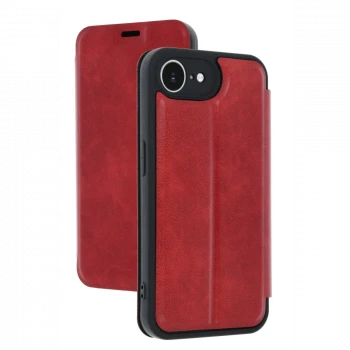 Apple iPhone 16E Kılıf Flip Cover - Kırmızı