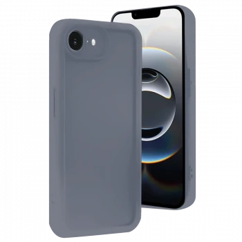 Apple iPhone 16E Kılıf Viera Silikon - Gri