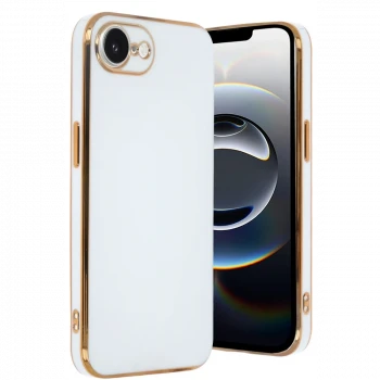 Apple iPhone 16E Kılıf Volet Silikon - Beyaz