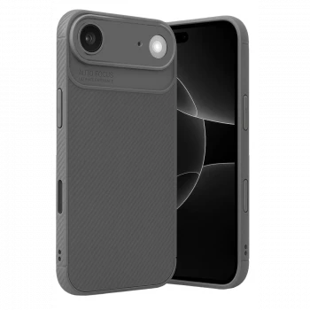 Apple iPhone 17 Air Auto Focus Karbon Kapak - Gri