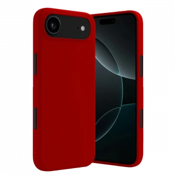 Apple iPhone 17 Air First Silikon - Kırmızı