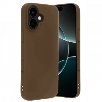 Apple iPhone 17 First Silikon - Kahverengi