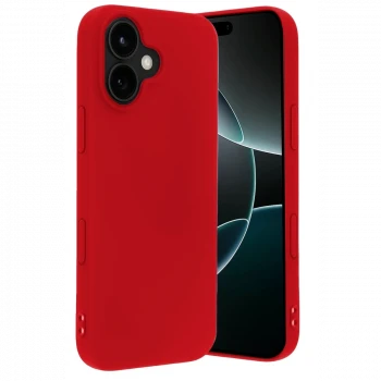 Apple iPhone 17 First Silikon - Kırmızı