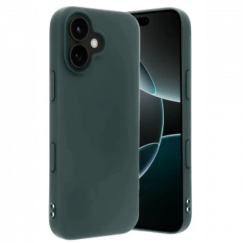 Apple iPhone 17 First Silikon - Koyu Yeşil