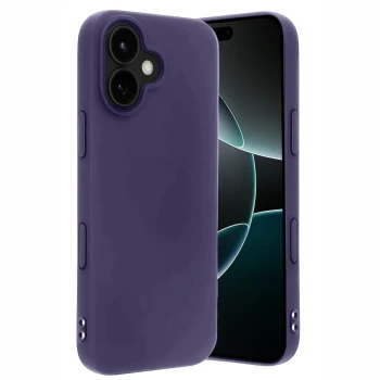 Apple iPhone 17 First Silikon - Mürdüm