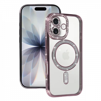 Apple iPhone 17 Joke Simli Magneticsafe Kılıf - Pembe