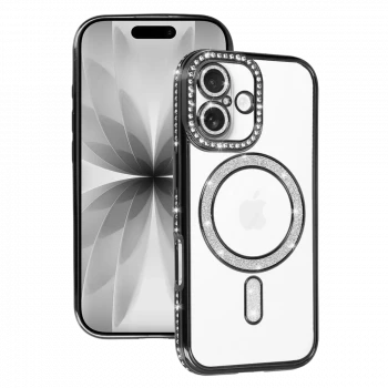 Apple iPhone 17 Joke Simli Magneticsafe Kılıf - Siyah