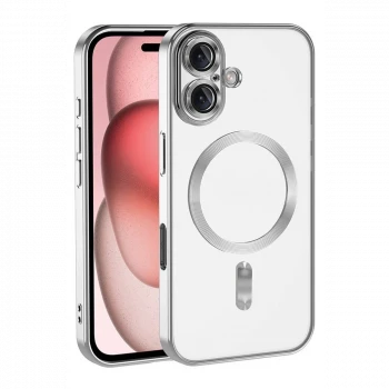 Apple iPhone 17 Kross Magneticsafe Kapak - Gümüş