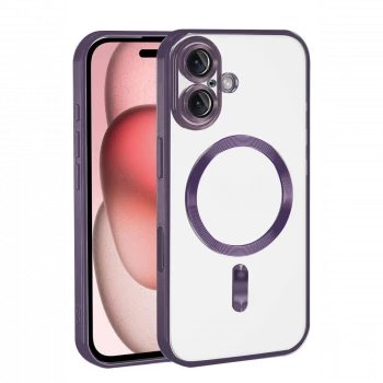 Apple iPhone 17 Kross Magneticsafe Kapak - Mor