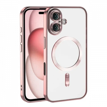 Apple iPhone 17 Kross Magneticsafe Kapak - Rose