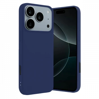 Apple iPhone 17 Pro First Silikon - Lacivert