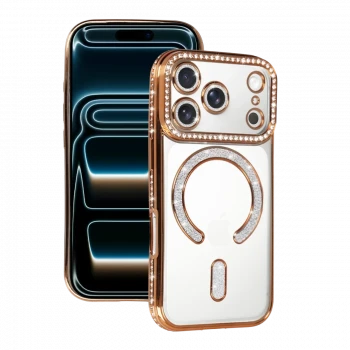 Apple iPhone 17 Pro Joke Simli Magneticsafe Kılıf - Turuncu
