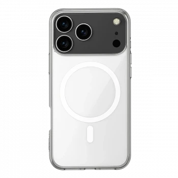 Apple iPhone 17 Pro Kılıf Magneticsafe Şeffaf Silikon - Şeffaf