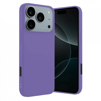 Apple iPhone 17 Pro Max First Silikon - Lila