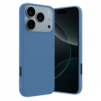Apple iPhone 17 Pro Max First Silikon - Mavi