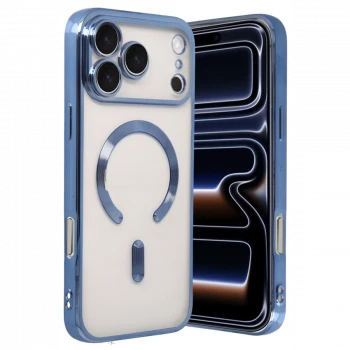 Apple iPhone 17 Pro Max Kross Magneticsafe Kapak - Sierra Blue