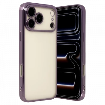 Apple iPhone 17 Pro Max Razer Lensli Silikon - Mor