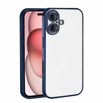 Apple iPhone 17 Razer Lensli Silikon - Lacivert