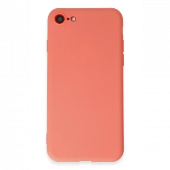 Apple iPhone 7 Kılıf First Silikon - Turuncu