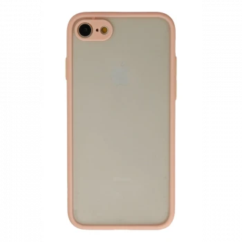 Apple iPhone 7 Kılıf Montreal Silikon Kapak - Pembe