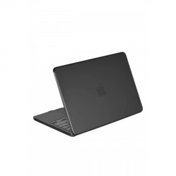 Apple MacBook Neo Şeffaf Macbook Kapak - Siyah