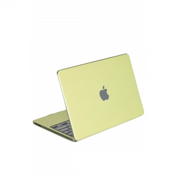 Apple MacBook Neo Şeffaf Macbook Kapak - Yeşil